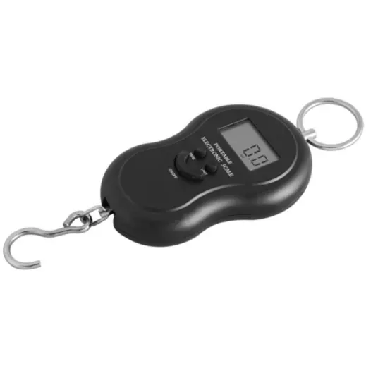 Portable Bag Scale Black Flat